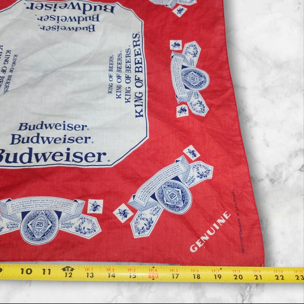 Budweiser Handkerchief - Picture 3 of 4